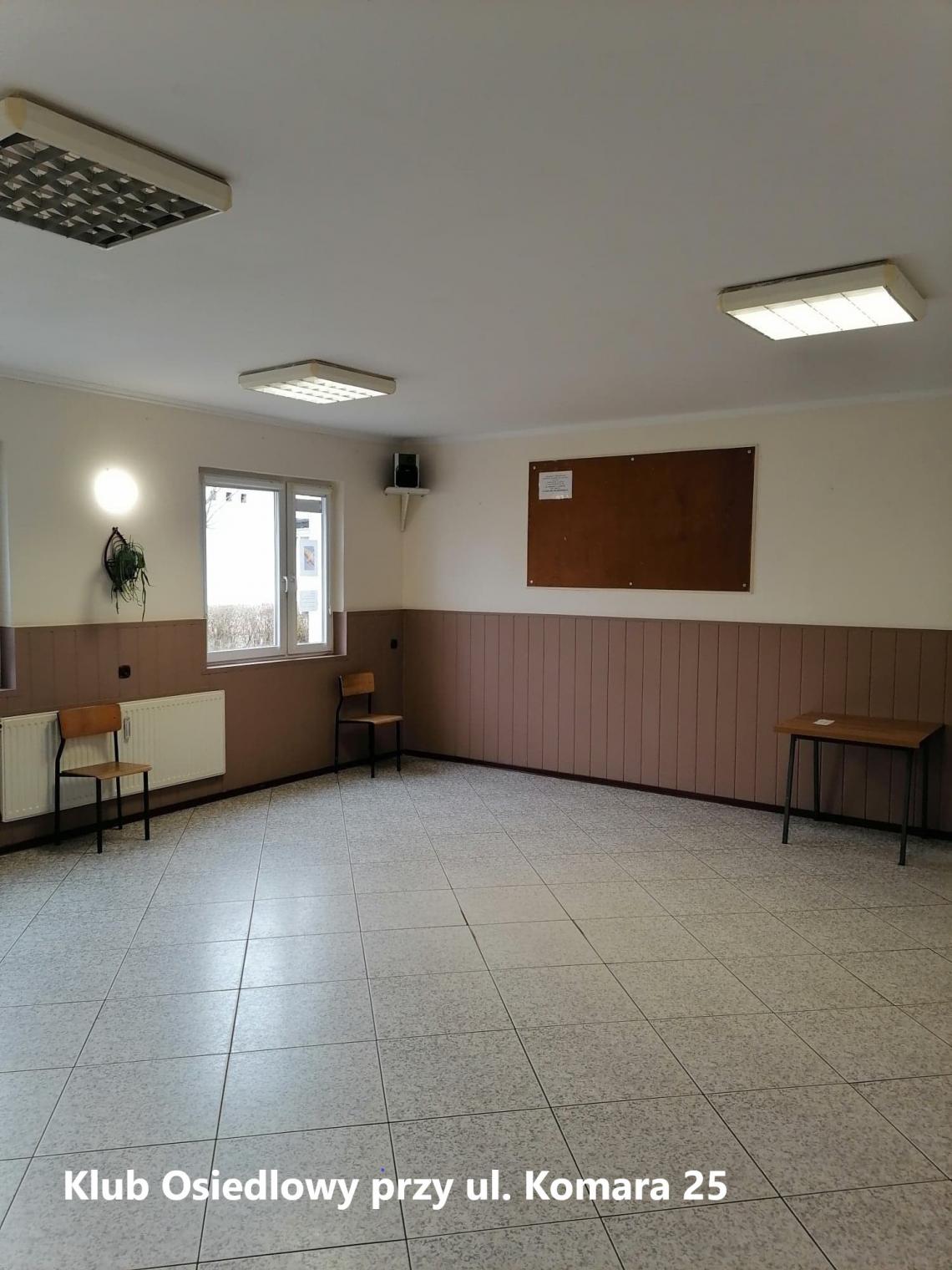 Klub Osiedlowy przy ul. Komara 25 w Białogardzie