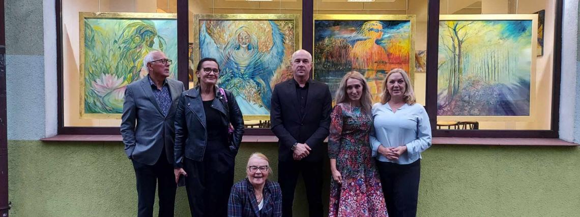 wystawa malarstwa Moniki Kolosz