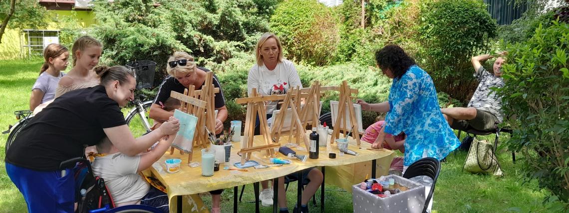 Warsztaty malarskie w plenerze &quot;LATO&quot;