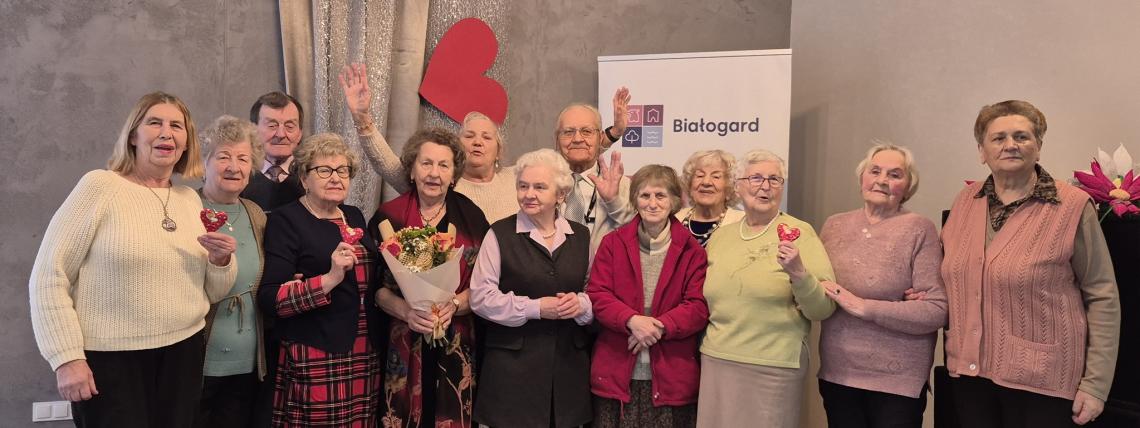 Walentynki w Klubie Seniora