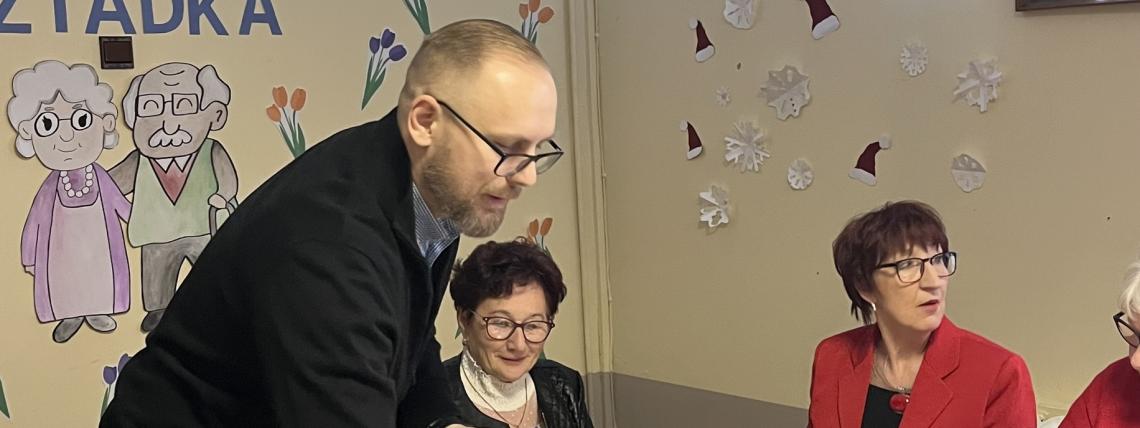 Dzień Babci i Dziadka w Klubie Seniora.